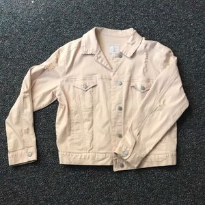 Light Pink Jean Jacket